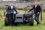 Robotics Plus UGV (Unmanned Ground Vehicle) Dr Alistair Scarfe (L) and Steve Saunders (R)
