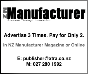 Advertise 3 Times. Pay for Only 2. In NZ Manufacturer Magazine or Online