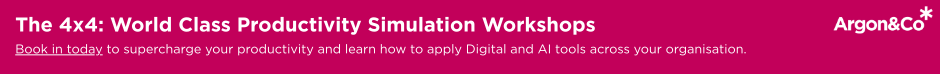 Argon & Co - The 4x4: World Class Productivity Simulation Workshops